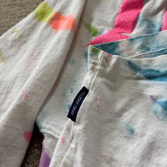 Disneyland Resort Neon Tie Dye Spirit Jersey Size S PRE-OWNED - Picture 4 of 5